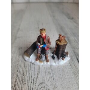 Sheep rock farm animal village accessory xmas